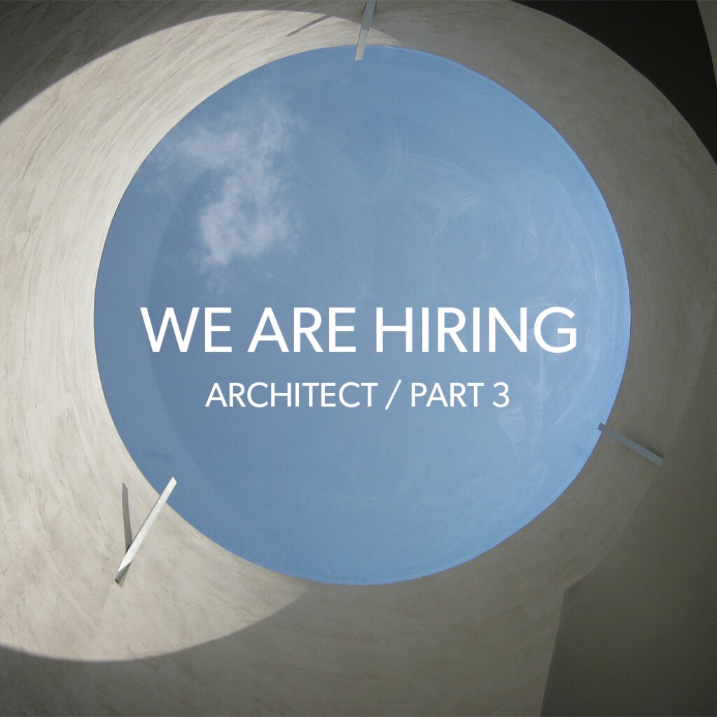 We Are Hiring | ARB Architect / Part 3