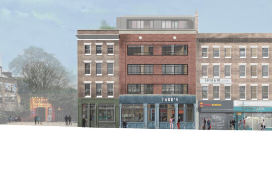 Stepping stone homes in Dalston Lane
